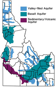 Idaho aquifers